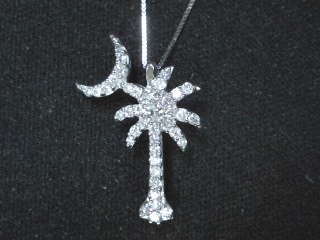 palm tree and crescent moon necklace meaning