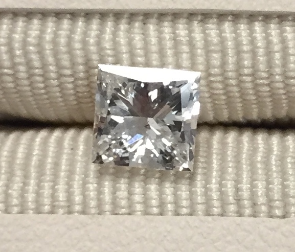 Loose princess hot sale cut diamonds