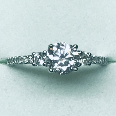 1/3CTW Diamond Engagement Ring 