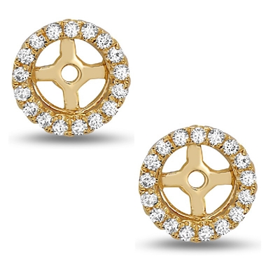 1/5ctw Diamond Earring Jackets 