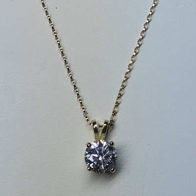 1.67ct Lab Diamond Pendant 