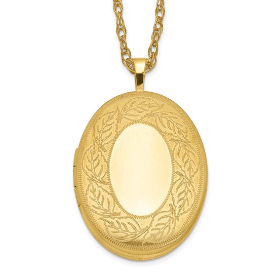 Gold Filled Locket w/ Chain 