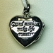 Sterling Heart Locket "Grandmothers Make Life Sweeter" - 19C3066