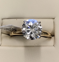 1.71ct LG Diamond Solitaire  