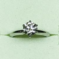 1.07ct Diamond Solitaire Engagement Ring 