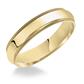 10K Yellow Gold 5mm Milgrain Band 