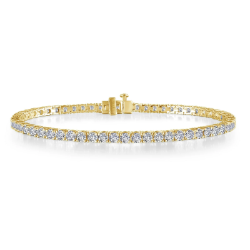 Sterling 8CTW Simulated Diamond Tennis Bracelet 