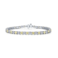 Lafonn 11ctw Alternating Canary Tennis Bracelet