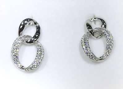 SS CZ Fashion Earrings 