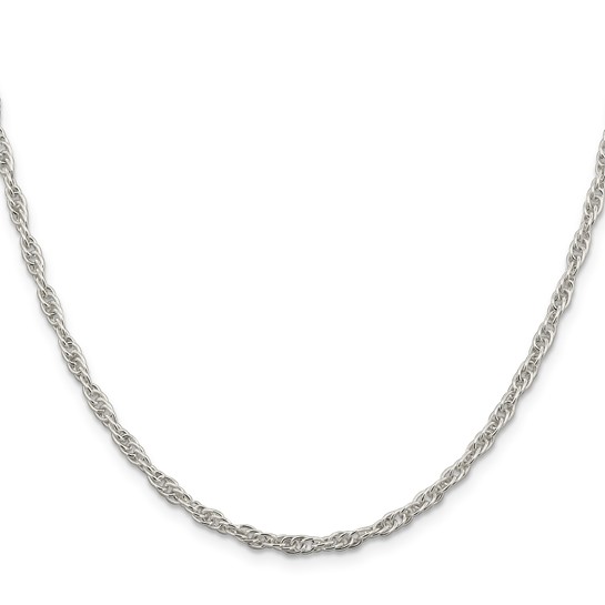 Sterling 24" Loose Rope Chain 