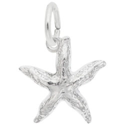 Sterling Starfish Charm 