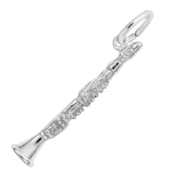 Sterling Clarinet Charm 