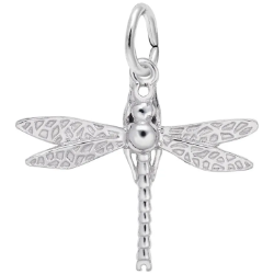 Sterling Dragonfly Charm 