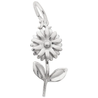 Sterling Daisy Charm 