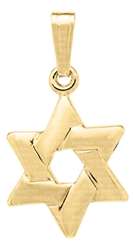 Baby 14k Star of David Pendant 