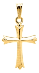 Baby 14k Cross 