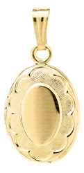 14k Baby Locket 