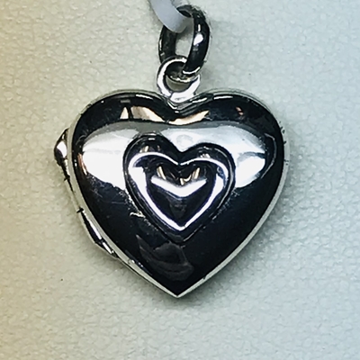 Sterling Heart Locket "Grandmothers Make Life Sweeter" 