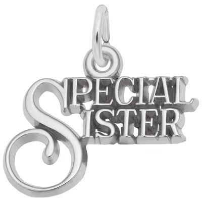 Starling "Special Sister" Charm 