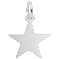 Sterling Star Charm 