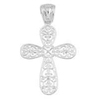 Southern Gates Small Filigree Cross Pendant