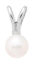 Sterling Pearl Baby Pendant