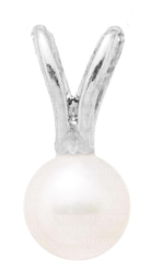 Sterling Pearl Baby Pendant 